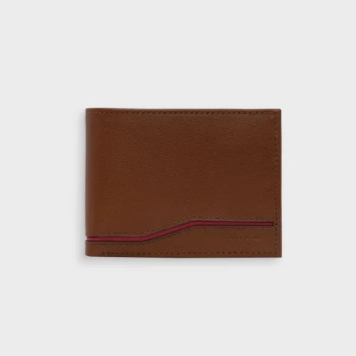 billetera de cuero para hombre ac